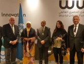 وزير التنمية المحلية يلتقى المديرة التنفيذية لـ"الهابيتات" المنتدى الحضرى بالإمارات
