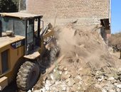 صور.. إزالة 1413 حالة تعد على أملاك الدولة بالمنيا ضمن حملات حق الشعب