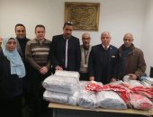 صور.. جمارك مطار برج العرب تحبط محاولة تهريب كمية من الأقراص المخدرة