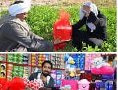 صور.. "أغرب هدايا عيد الحب" زوج يضع عقد بيع فدان أرض مبانى فى "بوكس هدايا" لزوجته.. وآخر يهدى قرينته "دبدوب" خلال تواجدها بالزراعات بجوار منزله.. وشاب يهدى امرأته خاتم ذهب فى "كيس مقرمشات"