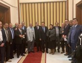 كرم جبر يلتقى كبار الكتاب لشرح خطة الهيئة الوطنية للصحافة لإصلاح المؤسسات 