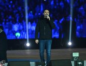وائل جسار يحتفل مع جمهوره بعيد الحب فى استاد القاهرة بأغانى الوداع والفراق