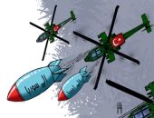 كاريكاتير صحيفة إماراتية.. تركيا تحمل الموت لليبيا و سوريا