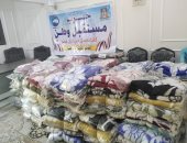 "مستقبل وطن" يدعم 100 أسرة أولى بالرعاية في حملة شتاء دافئ بالوادي الجديد