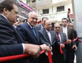 وزير التنمية المحلية ومحافظ الجيزة يفتتحان أنفاق مشاة الميدان بحضور أبو العينين