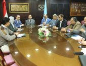 محافظ كفر الشيخ يناقش الموقف التنفيذى للمشروعات مع نواب البرلمان بالمحافظة 