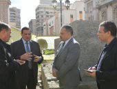 صور.. محافظ البحيرة يتفقد أعمال تطوير ميادين وشوارع مدينة دمنهور