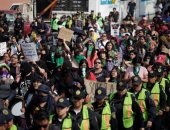 مسيرات احتجاجية فى المكسيك احتجاجا على العنف ضد المرأة