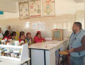 صور.. صحة الوادى الجديد تنفذ 6 ندوات فى المدارس لتوعية التلاميذ بفيروس كورونا