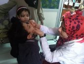 تطعيم 280 ألف طفل من مرض شلل الأطفال في كفر الشيخ.. صور