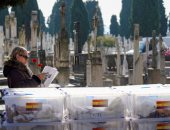 دفن 245 شخصا قتلوا على يد فرانسيسكو فرانكو فى بلد الوليد بإسبانيا 