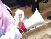 بالميكرفون..الصحة تجمع أهالى المناطق الشعبية للحصول على تطعيمات شلل الأطفال