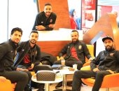 فيديو.. استقبال جماهيرى حافل للأهلى فى الإمارات استعدادا للسوبر