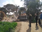 الرى تنفذ 19 قرار إزالة لتعديات على النيل فى بنى سويف