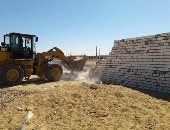 إزالة 1774 حاله تعد على أملاك الدولة وأراضى زراعية بالمنيا والوادى الجديد