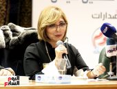 لميس الحديدى تطالب بإنتاج فيلم تسجيلى عن هيكل.. ونقيب الصحفيين يستجيب