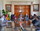 "طب الإسكندرية" تناقش الخطة الاستباقية للوقاية من فيروس كورونا.. صور