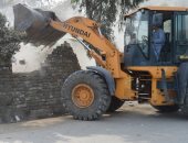 صور.. إزالة 575 حالة تعد على أراضى أملاك الدولة ببنى سويف