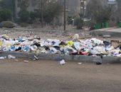 شكوى من انتشار القمامة بمنطقة زهراء مدينة نصر