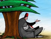 كاريكاتير صحيفة إماراتية يسلط الضوء على الأزمة الاقتصادية في لبنان