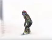 شاهد.. طفلة تزلج روسية عمرها 6 سنوات تحطم أرقاما قياسية على الثلج