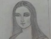 "كوثر" من دمياط تشارك صحافة المواطن لوحات تبرز موهبتها فى الرسم