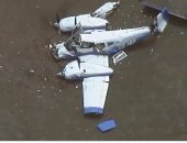 شاهد.. أول فيديو لحادث اصطدام طائرتين جنوب شرق استراليا 