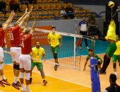 صور .. الأهلى يهزم السيب العمانى 3/1 في البطولة العربية للطائرة 