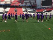 فيديو وصور.. شاهد المران الأخير للزمالك قبل مواجهة الأهلى فى السوبر المصرى