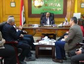 وفد من الجامعة الأمريكية يزور جامعة المنيا لمتابعة إنجازات مركز التطوير المهنى