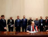 وزيرا التجارة والإنتاج الحربي يشهدان توقيع 12 اتفاقية ومذكرة تفاهم بين مصر وبيلاروسيا