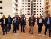 رئيس صندوق الإسكان الاجتماعى يطالب شركات المقاولات بسرعة الانتهاء من الوحدات