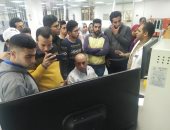طلاب جامعة كفر الشيخ يزورون مصنع إلكترونيات الهيئة العربية للتصنيع