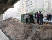 محافظ الجيزة يتابع أعمال تطوير ترعة المريوطية بطول 3 كم ..صور