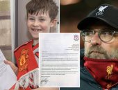 كلوب يرد على طلب طفل مشجع لمانشستر يونايتد بالتوقف عن الفوز مع ليفربول