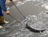 رفع مياه الصرف الصحى بمنطقة الخضرى فى دمياط وتشكيل لجنة لبحث المشكلة