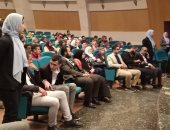 صور.. جامعة حلوان تنظم نموذج محاكاة البورصة المصرية لتأهيل الطلاب لسوق العمل