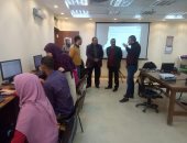 لحل أزمة البطالة.. دورات حاسب آلى لـ ذوى الإعاقة فى قصور الثقافة.. صور