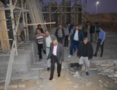 جولة لمساعد نائب وزير الإسكان بمدينة الشروق لمتابعة تنفيذ المشروعات
