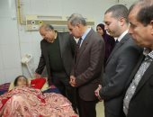 محافظ كفر الشيخ يطمئن على "هيام"طالبة حادث التروسيكل وحبس المتهمين 15 يوماً