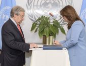 غادة والى تؤدى اليمين لتولى منصب وكيل السكرتير العام للأمم المتحدة