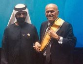 أمير كرارة يدعم الدكتور مجدى يعقوب وينشر صورته مع الشيخ محمد بن راشد