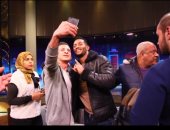 محمد رمضان ينشر فيديو من كواليس حلقته مع وائل الإبراشي
