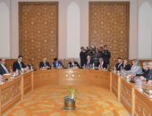 وزير الخارجية يبحث وفد من اللجنة اليهودية الأمريكية عملية السلام فى المنطقة