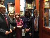 وزيرة الهجرة تزور أول متحف عالمى للساعات أسسه رجل أعمال مصرى بشيكاغو