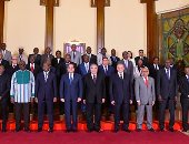 السيسى يؤكد أهمية دور المحاكم الدستورية فى عملية التنمية فى أفريقيا
