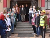 مياه القليوبية تستقبل وفدًا من طالبات المدارس للتوعية بأهمية ترشيد الاستهلاك