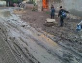 شكوى من غرق قرية أبو الغر بكفر الزيات بالصرف الصحى فى الغربية