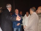 محافظ الجيزة يتابع أعمال إزالة آثار الأمطار وشفط المياه