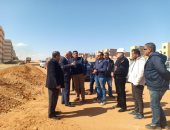 مساعد نائب رئيس"هيئة المجتمعات العمرانية" يتفقد سير العمل بمشروع 266 عمارة